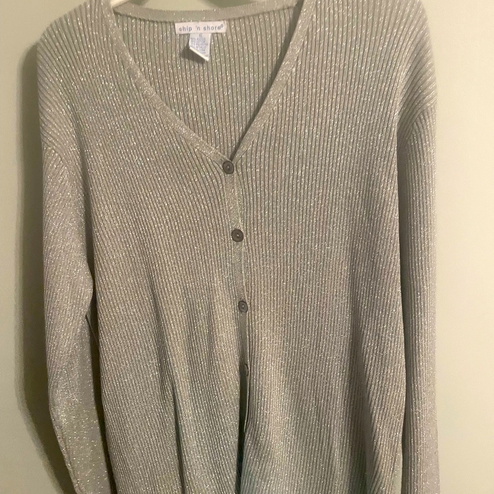 Grey/ Silver cardigan